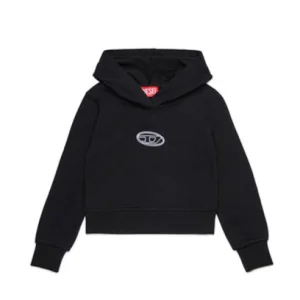 felpa con cappuccio logo