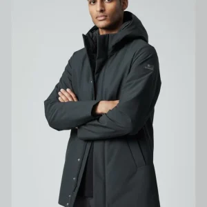 giubbotto wendel in softschell con cappuccio