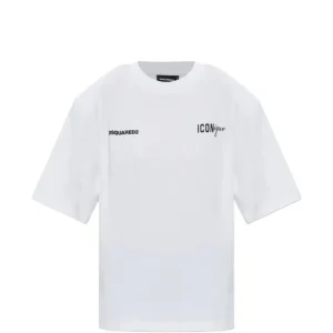 DSQUARED - ICONIQUE LOOSE FIT TEE