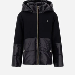 giubbino in ecowool e nylon