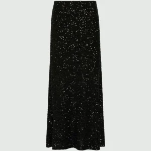 gonna midi con pailettes