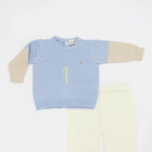 completino vialli in lana due pezzi