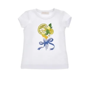 t-shirt con stampa gelato