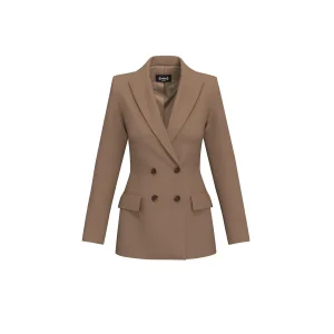 giacca in tessuto stretch