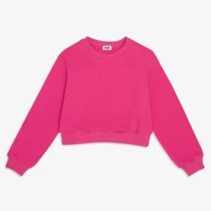 felpa con banda logata