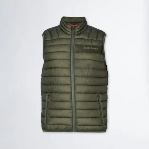 gilet smanicato con patch