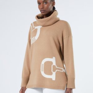 maglia in misto cachemire