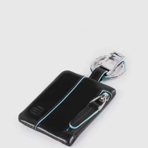 portachiavi con connequ a tasca laterale