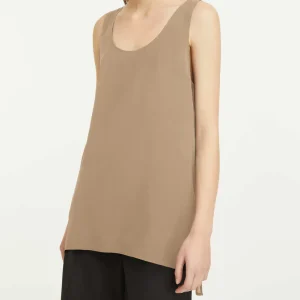 top con scollo rotondo