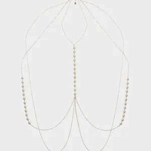body chain con perline