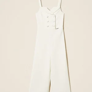 tuta doppiopetto in crepe