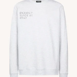 felpa con logo laterale