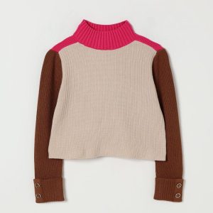 maglia lupetto multicolor