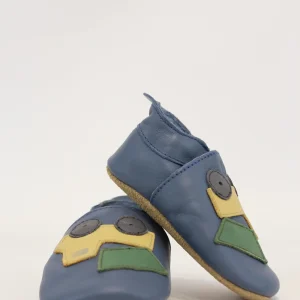 scarpina con applicazione macchina