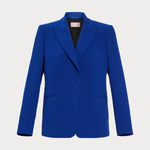 blazer in jersey stretch