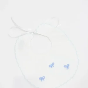 bavetta in cotone con fiocco