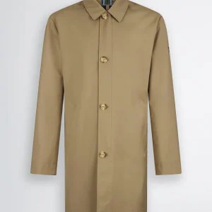 trench con micro logo