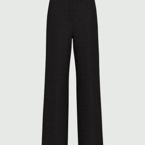 pantaloni con strass