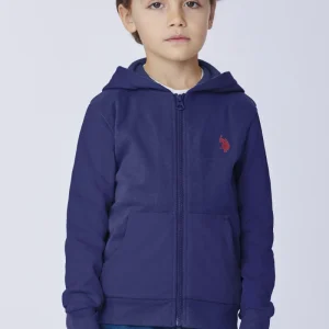 Felpa con cappuccio con chiusura