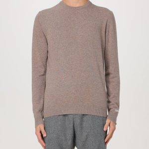 maglione girocollo con logo