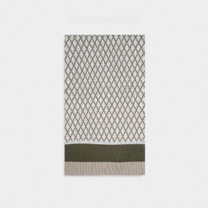 copertina in maglia a rombi