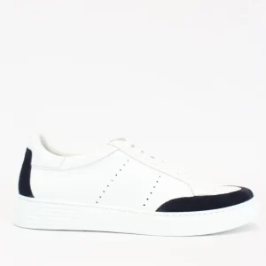 sneakers con dettaglio camoscio