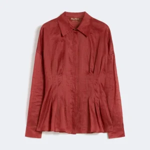 camicia in tela ramiè