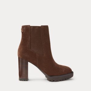 stivaletto in camoscio layne