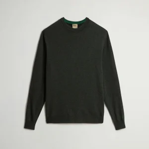 maglione girocollo in pura lana