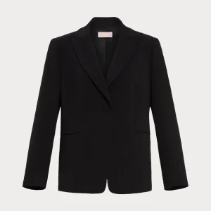 blazer in jersey stretch