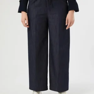 pantalone ampio in denim