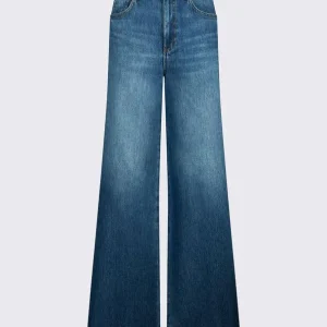 jeans flare con spacchetti