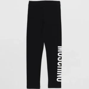 Leggins bambina con logo