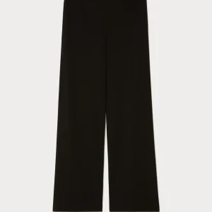 Pantalone a palazzo in jersey scuba