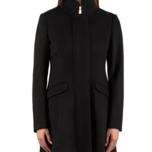 cappotto a collo alto