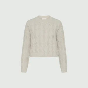 maglia cropped a trecce