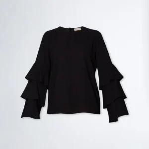 blusa in crepe