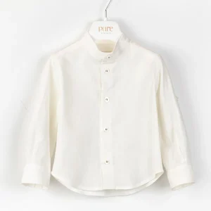 camicia con bottoncini