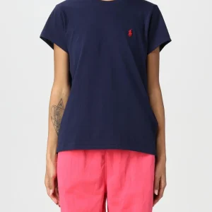 T-shirt con logo ricamato