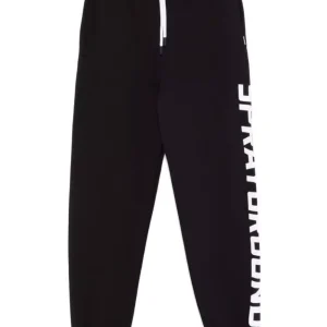 Pantalone con banda logo