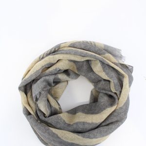 sciarpa a fantasia bicolor