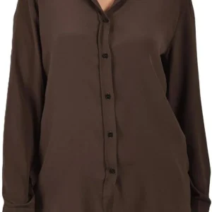 camicia in misto seta