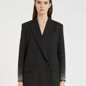 giacca con cristalli