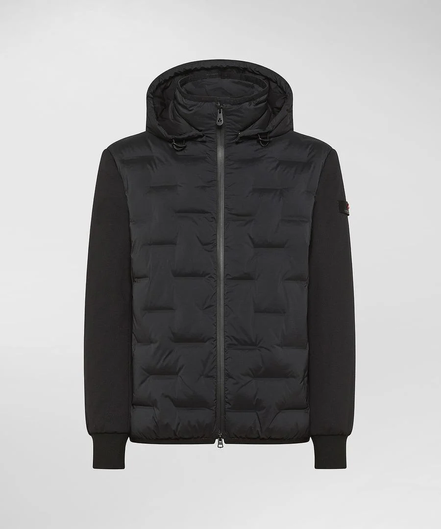 giubbino in tessuto bimateriale