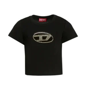 t-shirt logo pailettes