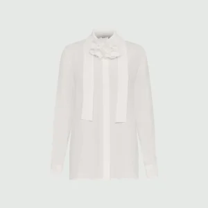 camicia in misto seta