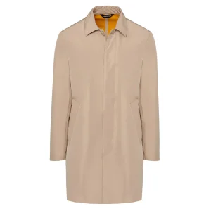 trench tecnico in microfibra