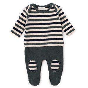 tutina a righe bicolor