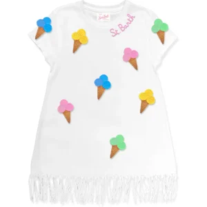 abito abbey con frange