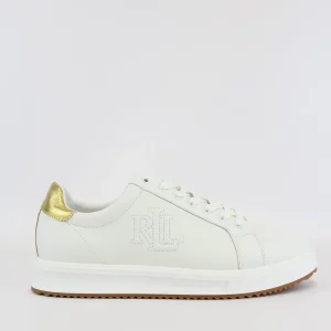 sneakers in pelle e dettagli